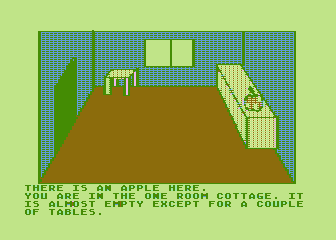 Screenshot of Hi-Res Adventure #2: The Wizard and the Princess (Atari 8 ...