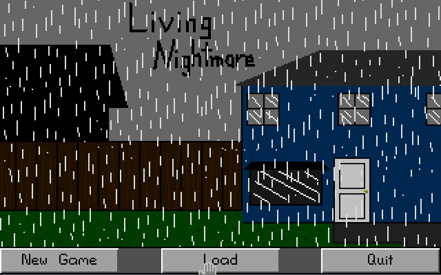 Living Nightmare Deluxe (Windows) screenshot: Title screen