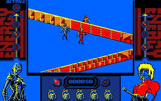 Cobra (Amstrad CPC) screenshot: A dead end