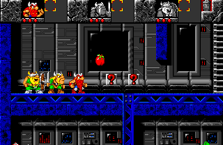 The Lost Vikings (Amiga CD32) screenshot: Next level