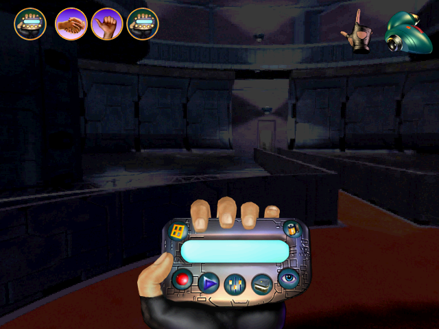 Zero Zone (Windows) screenshot: The game's main menu interface