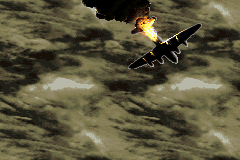 Jurassic Park III: The DNA Factor (Game Boy Advance) screenshot: Opening movie of the plane crashing