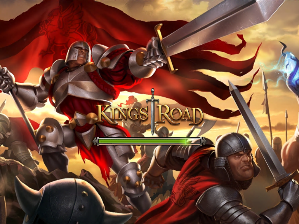 KingsRoad (iPad) screenshot: Game loading screen
