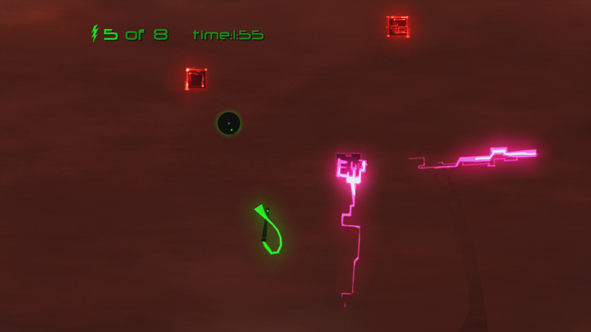 WhipCrack (Xbox 360) screenshot: ...which can be recycled into a powerful bomb (Trial version)