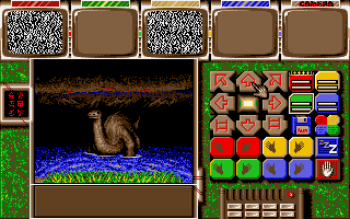 Captive (Atari ST) screenshot: What a nice looking Nessie?!