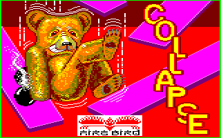 Collapse (Amstrad CPC) screenshot: Title