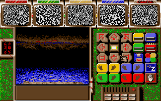 Captive (Atari ST) screenshot: Maybe it was bad idea - there is only sea...