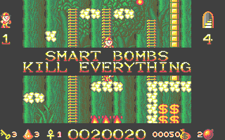 Kid Gloves (Atari ST) screenshot: Smart advice there