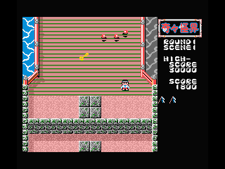 Screenshot of KiKi KaiKai (MSX, 1986) - MobyGames