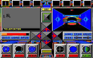 Slaygon (Amiga) screenshot: Teleporter