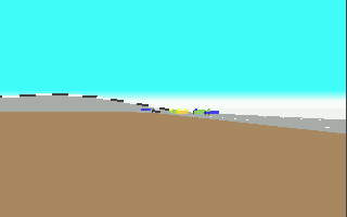 Days of Thunder (Atari ST) screenshot: Another one. Of them.