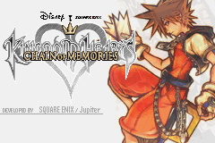 Kingdom Hearts: Chain of Memories (Game Boy Advance) screenshot: Title screen