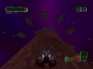 NanoTek Warrior (PlayStation) screenshot: Game start