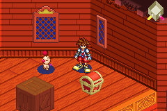 Screenshot of Kingdom Hearts: Chain of Memories (Game Boy Advance, 2004 ...