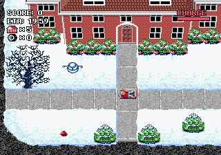 Home Alone (Genesis) screenshot: Game start