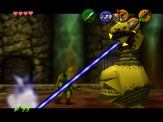 Screenshot of The Legend of Zelda: Ocarina of Time (Nintendo 64, 1998) -  MobyGames
