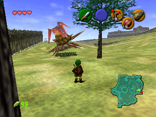 Screenshot of The Legend of Zelda: Ocarina of Time / Master Quest (GameCube,  2002) - MobyGames