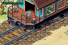 CIMA: The Enemy (Game Boy Advance) screenshot: Last train car