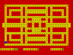 Cassette 50 (ZX Spectrum) screenshot: This is Pacman-esque