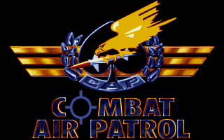 Combat Air Patrol (Amiga) screenshot: Combat Air Patrol title screen