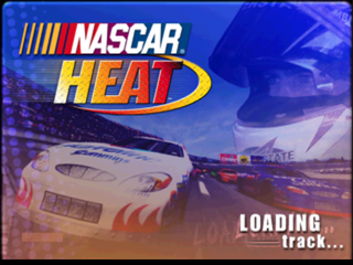 NASCAR Heat (PlayStation) screenshot: Loading track