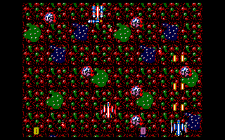 High Pressure II: X Fighters (Amiga) screenshot: Horizontal rocket