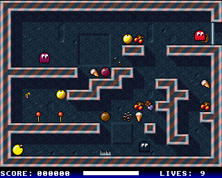 Plat Man (Amiga) screenshot: Start up