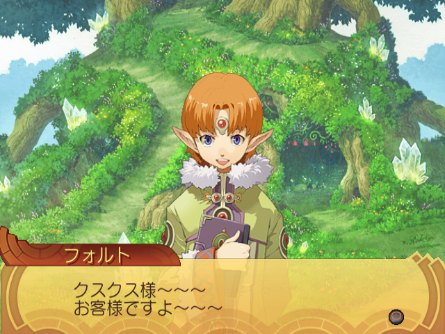 Summon Night Granthese: Horobi no Tsurugi to Yakusoku no Kishi (PlayStation 2) screenshot: