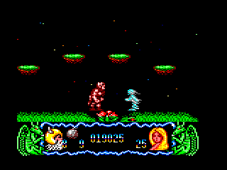 Screenshot of Deliverance: Stormlord II (Amstrad CPC, 1990) - MobyGames