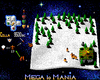 Mega lo Mania (Amiga) screenshot: 9500 BC