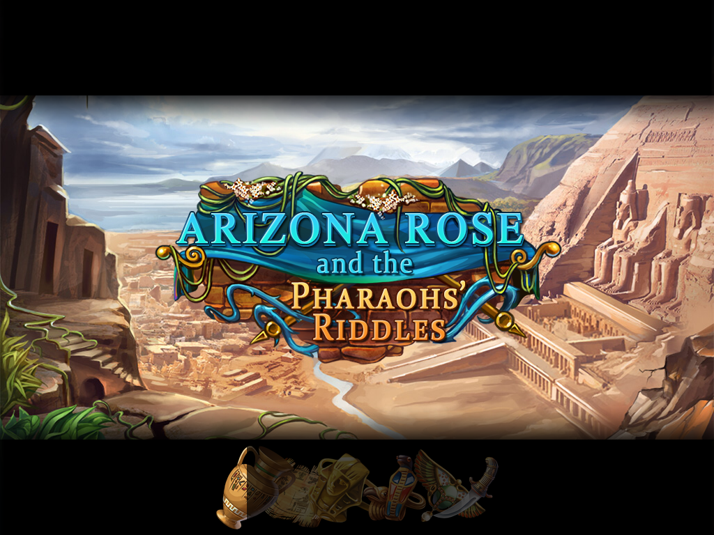 Arizona Rose and the Pharaohs' Riddles (iPad) screenshot: Loading screen