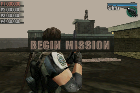 Resident Evil: Mercenaries VS. (iPhone) screenshot: Mission begins