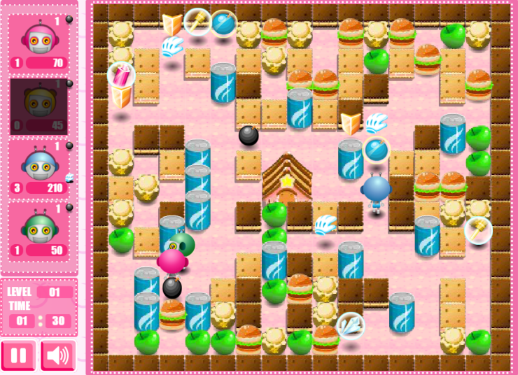 Screenshot of Bomb It (Browser, 2006) MobyGames