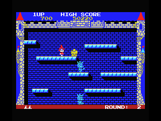 The Fairyland Story (MSX) screenshot: Turn enemies into cake