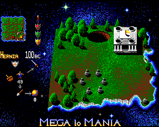 Mega lo Mania (Amiga) screenshot: 100 BC