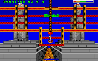Burger Man (Amiga) screenshot: Level 2