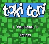Toki Tori (Game Boy Color) screenshot: Title screen