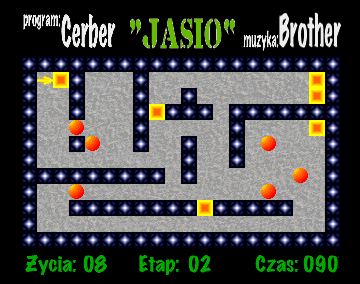 Jasio (Amiga) screenshot: Level 2