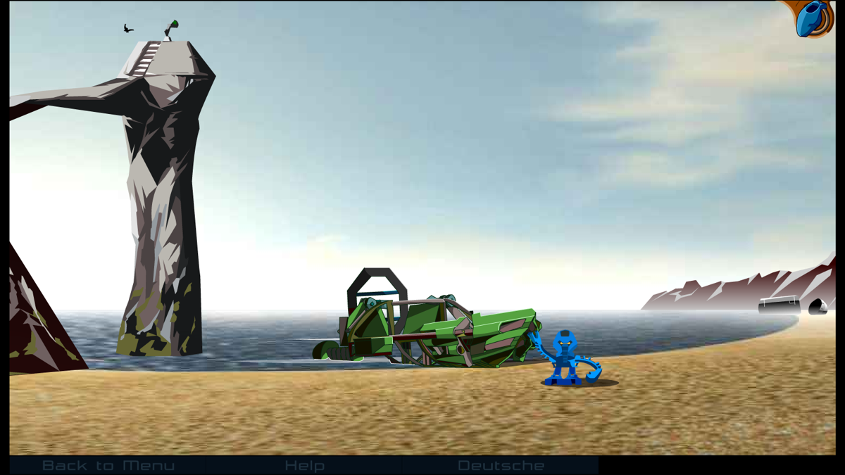 Mata Nui Adventure Game (Windows) screenshot: Wait, who's that?