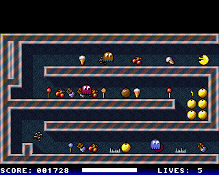 Plat Man (Amiga) screenshot: Jumping trial