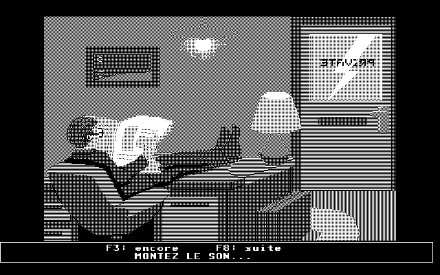 Mortville Manor (Atari ST) screenshot: Intro (Hi-Res)