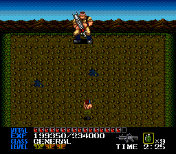 Last Alert (TurboGrafx CD) screenshot: After a while all the boss battles seem the same.