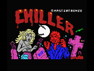 Chiller (MSX) screenshot: Title screen