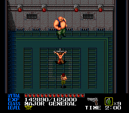 Last Alert (TurboGrafx CD) screenshot: You must save this prisoner.