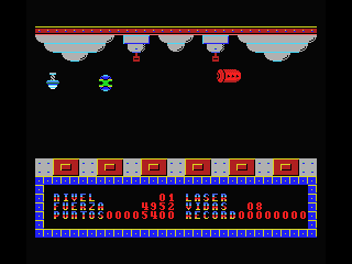 The Last Mission (MSX) screenshot: Finish them off! (MSX1)