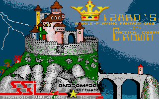 Wizard's Crown (Atari ST) screenshot: Title screen