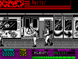Fallen Angel (ZX Spectrum) screenshot: Combat