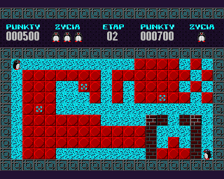 P-GWIN (Amiga) screenshot: Level 2