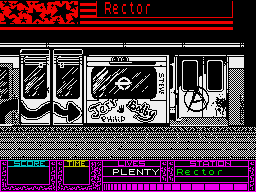 Fallen Angel (ZX Spectrum) screenshot: Game start