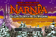 The Chronicles of Narnia: The Lion, the Witch and the Wardrobe (Game Boy Advance) screenshot: Welcome to Narnia